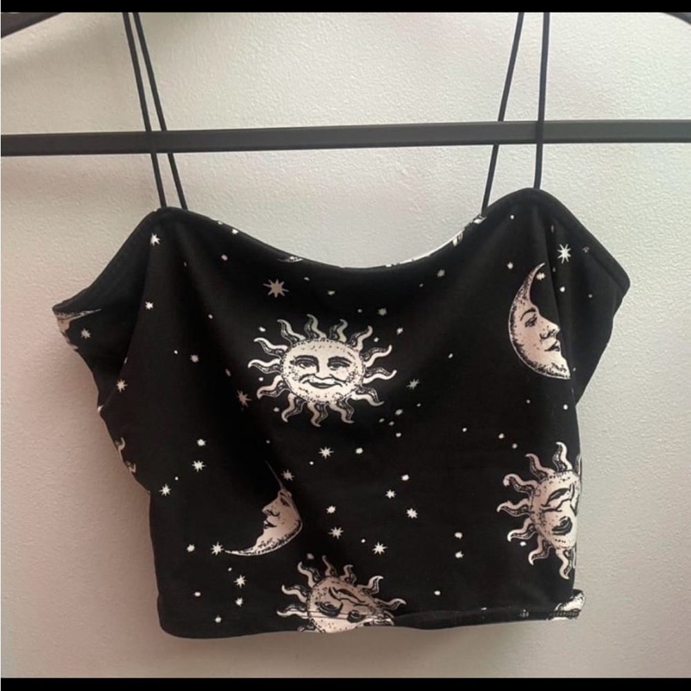 Bear Dance Black Celestial Camisole